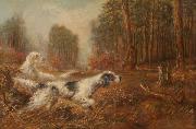 unknow artist Oil painting of hunting dogs by Verner Moore White. Spain oil painting artist